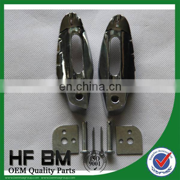 Motorcycle and e-bike foot rest, aluminium metal footrest, universal pedal