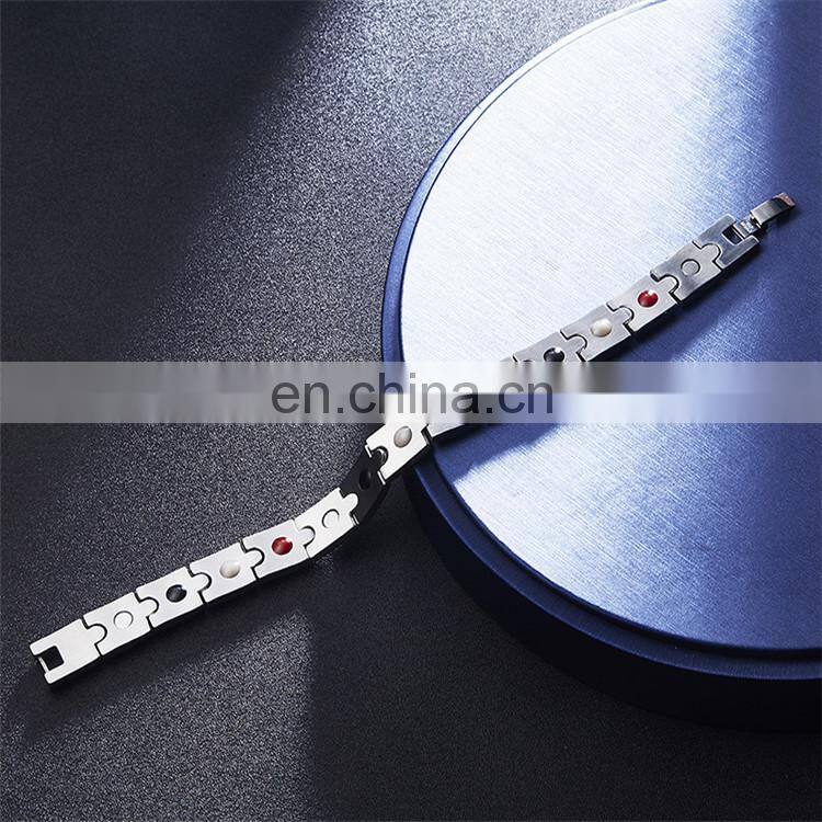 Wholesale pain relief magnetic bracelet stainless steel