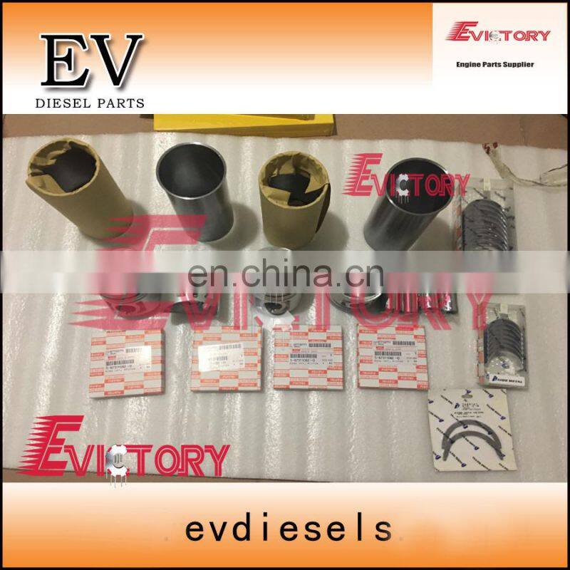 For Isuzu 4JB1 4JB1T 4JB1-TC engine overhaul rebuild kit piston ring