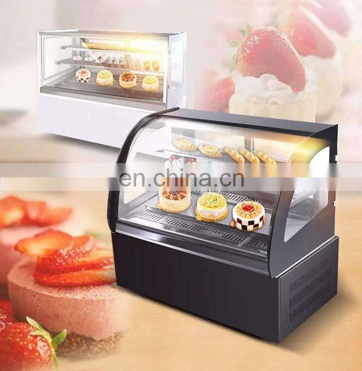 Open front cooler display cabinet/Supermarket Bakery Cake Display Cabinet Showcase Refrigerator/Refrigerated display cabinet