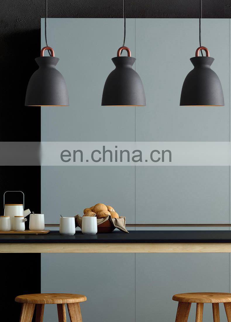 European Living Room chandelier Black Vintage Ceiling Lamp Pendant Light