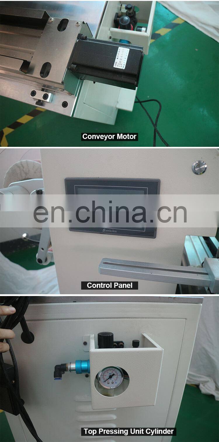 Cable Flag Folded Electronic wire Labeling Machine / Plastic Tube Label Equipment