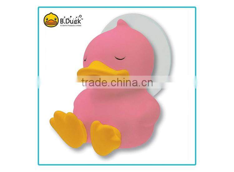 B.Duck wholesale covered stick on travel toothbrush holder for kids