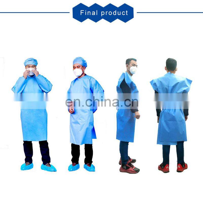 New 2019 Automatic Disposable Protective Gowns Body Making Machine