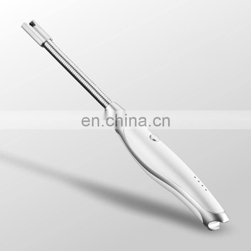 New type bulk metal pipe electric lighter, manufacturer cheap usb lighter, lighter with battery bbq candle lighter