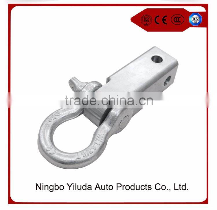 4WD Recovery Hitch Point, Hitch Receiver with D-Ring
