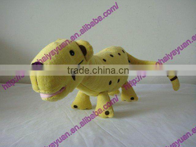 stuffed wild animal plush toy leapord