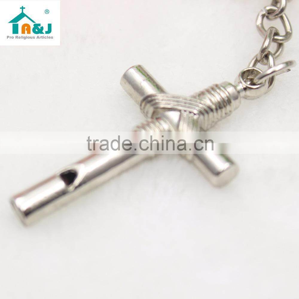 Cross Whistle Keychain