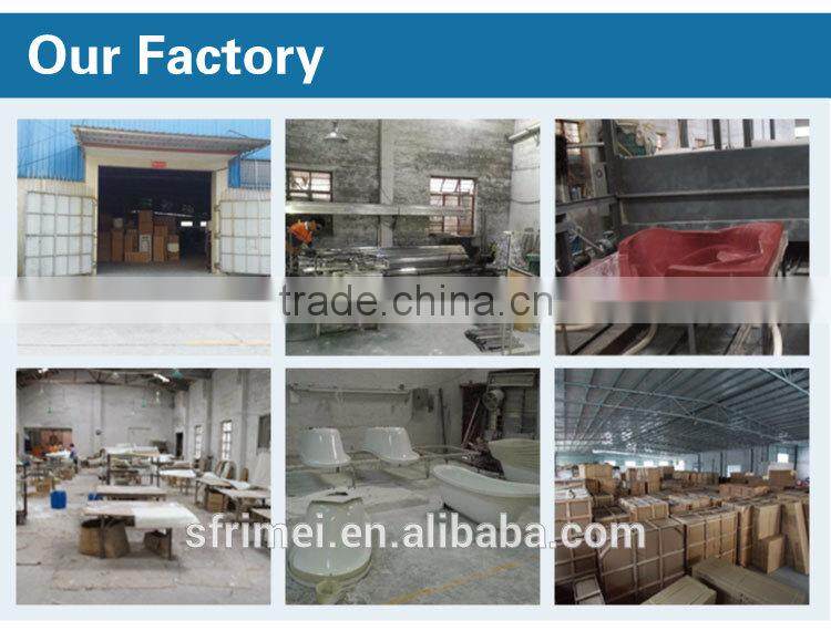 Acrylic Tray Freestanding Rectangle Portable Shower Room Glass Shower Enclosure