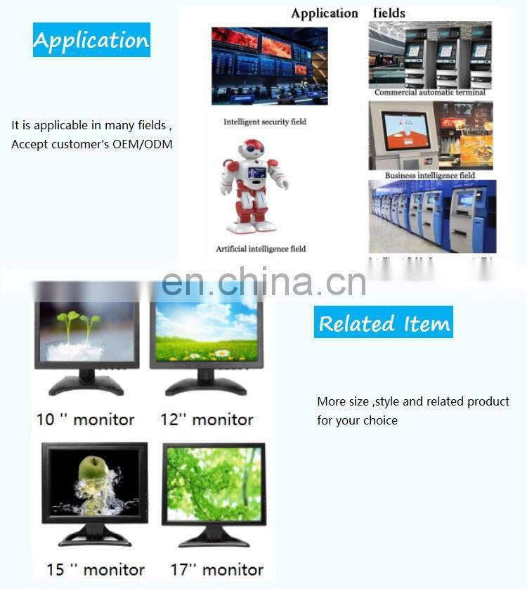 High quality 8 inch pos screen pc monitor Factory HD lcd outdoor motior for computer