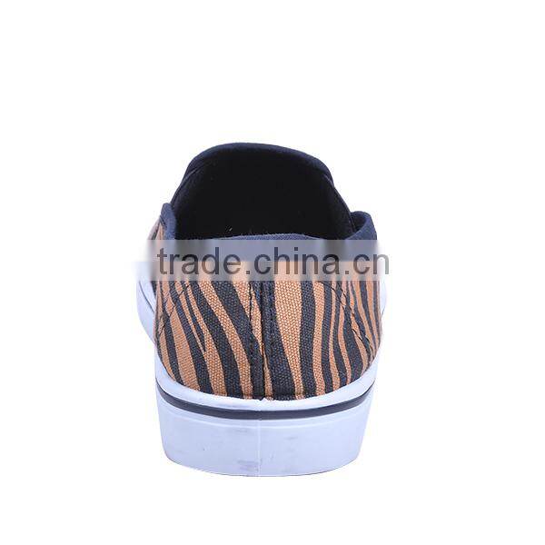zebra men loafer shoes with strap