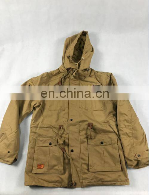 2021 cross-border Amazon eaby wish plus velvet thick mid-length washed cotton large size loose coat jacket cotton jacket