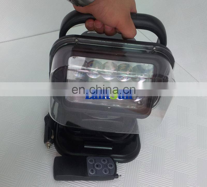 Lantsun Super bright 50w spot police army LED handheld search lights