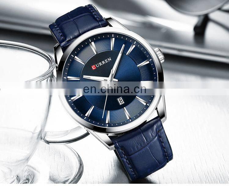 CURREN 8365 Business Quality Quartz Leather Strap Watch Online Price Cheap Wholesale Mens Watches