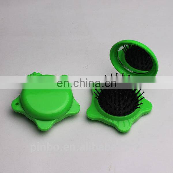 Custom Hair Brush Pop Star Shaped Mirror