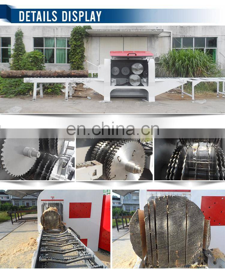 LIVTER Automatic Wood Cutting Machine Log Sawing Mechanical Log Splitter For Sale