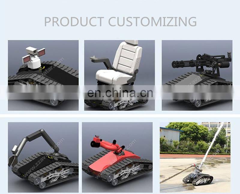 cheap education metal tracked robot tracks platform with remote control