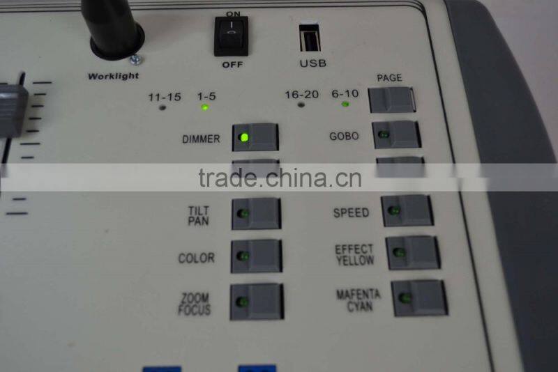 victop stage light console 1024 mini pearl controling