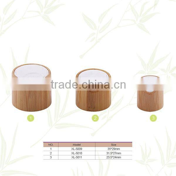 New design bamboo disc top cap with high quality