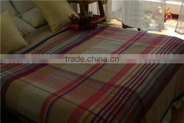 NO 1 factory used handmade recycled wool blanket