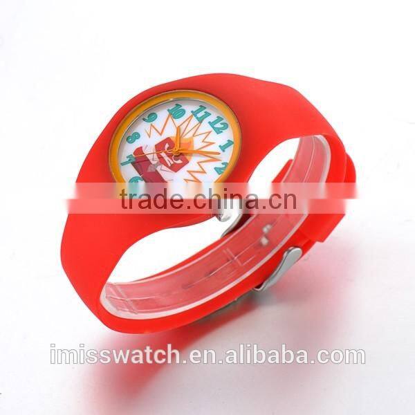 Wholesale cheap price geneva watch silicone watch for teenager DC-54094