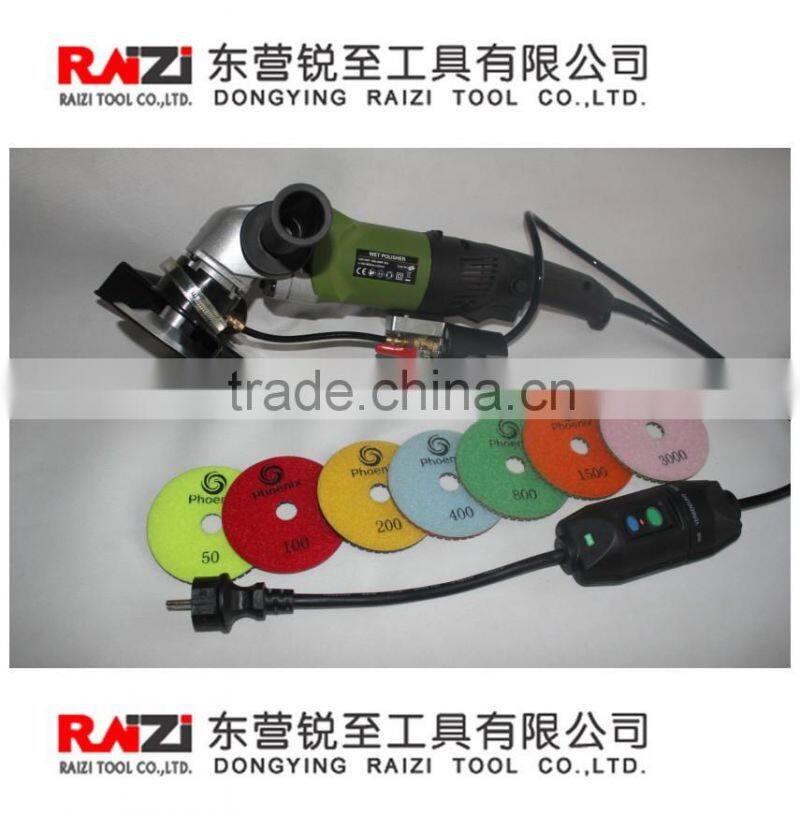 stone wet polisher with 60 degree gearbox