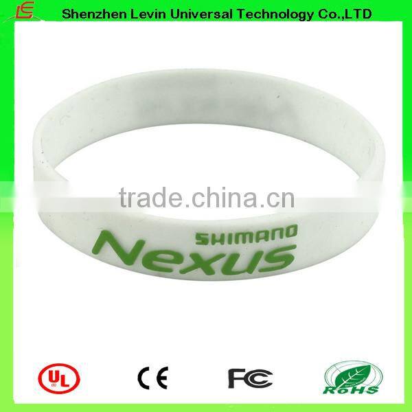 Fast Production Fashion Logo Printing Advertising Cheap Recycle Silicone Wristband