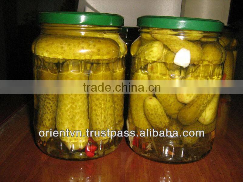 Best Selling Vietnamese Gherkins in brine