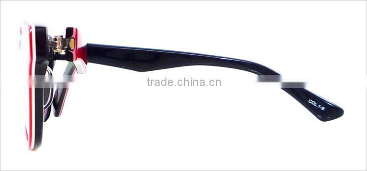 classic big full rim acetate eyeglasses frames for fashion women