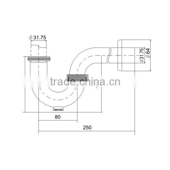(J126-B)Receive customized sink plugs basin trap sink plugs