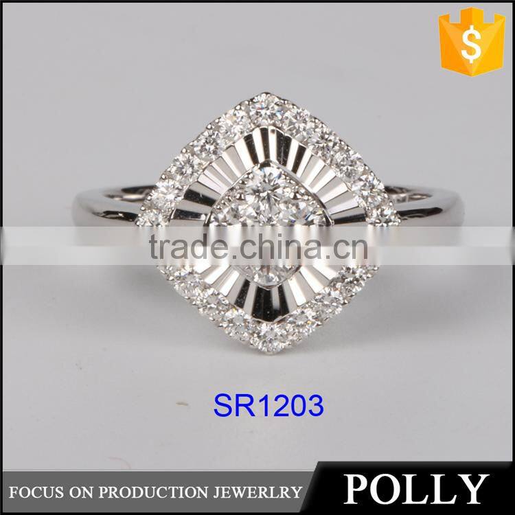 hot sale china jewelry micro plates ring 925 silver