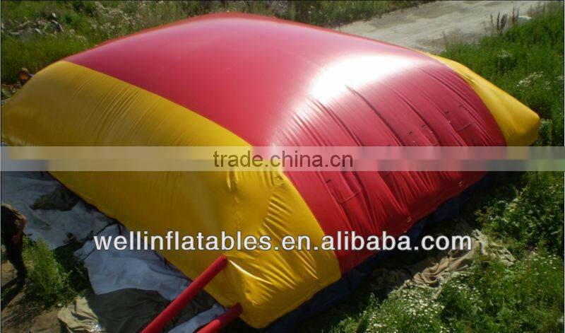exciting winter sport big air bag jump/ big air bag for snowboard