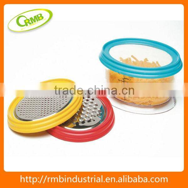 5PCS Magic Grater, Multifunction Chess Grater with Container