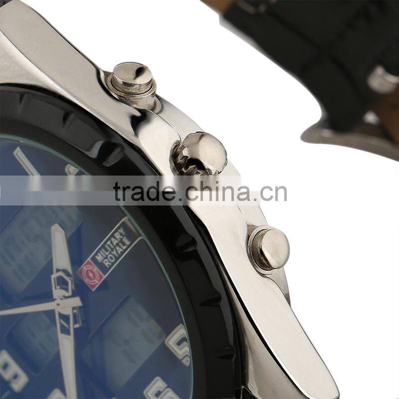 Vogue Watch Watches Mens Army Watch Digital Dual Time Zone Wholesale