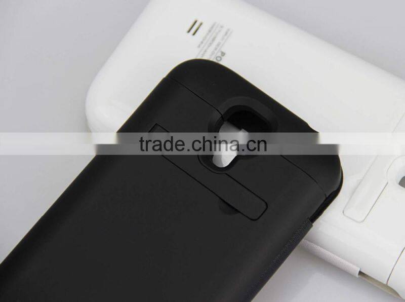 Hot sell external power battery case for Samsung galaxy S4 3200mAh