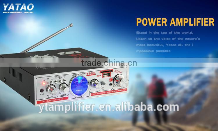 hard drive enclosure aluminum enclosure YT-328A/support mp3 USB/SD/FM