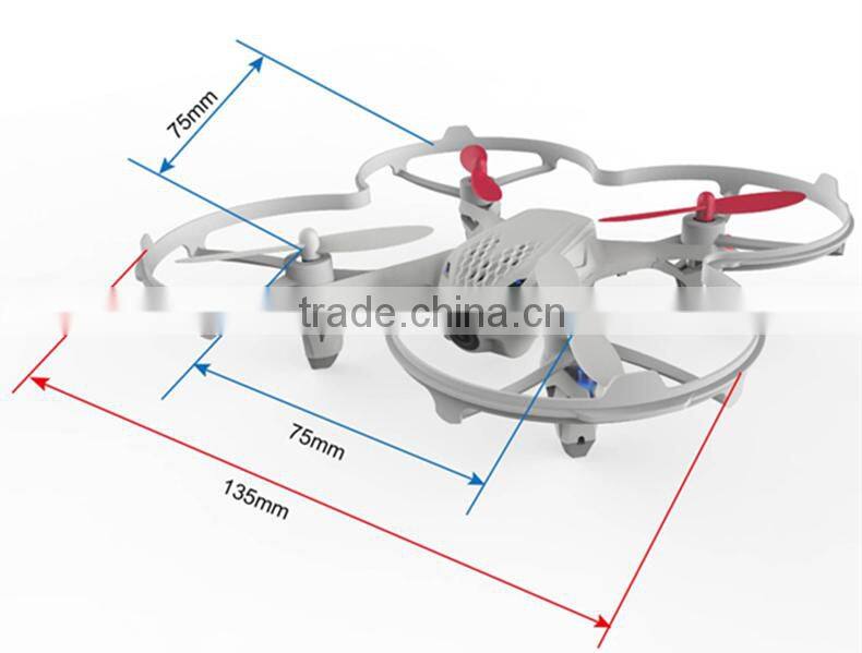 2.4 Ghz 6 axis gyro FPV drone with camera RC hobby quadcopter with LED light
