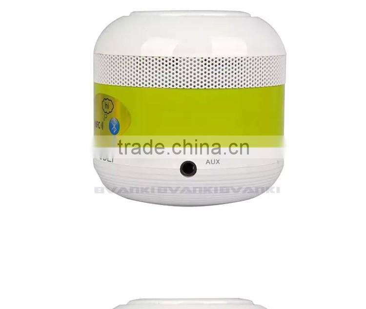 Round Shape High Quality Portable Mini Bluetooth Speaker,Portable Minion Mini Speaker Direct Buy China