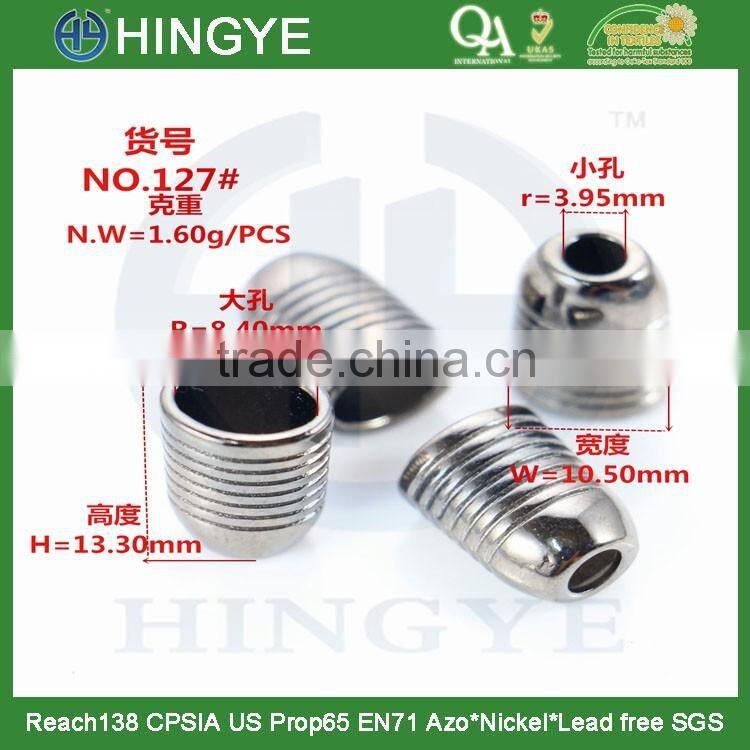 fashion metal cord end cord ends for wholesale