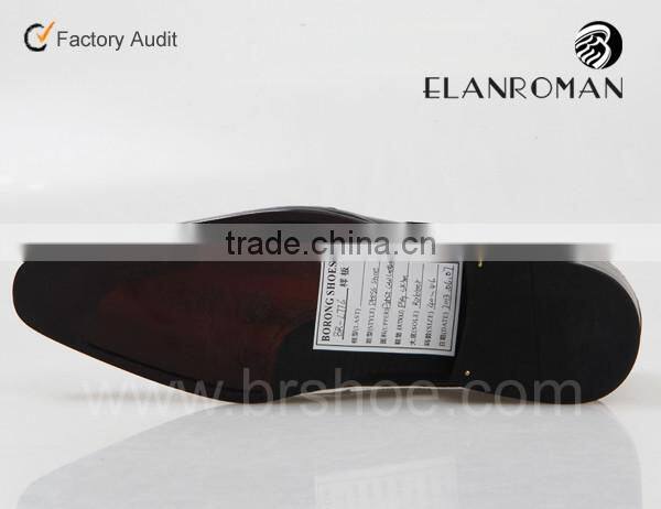 Genuine leather monk shoes for men dress shoes