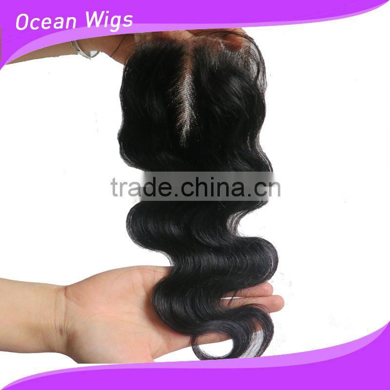 virgin hair bundles with lace closure, body wave, natural color