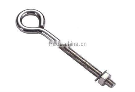 Rigging HardWare Eye Bolt With Swing Nut (With Screw Threading)