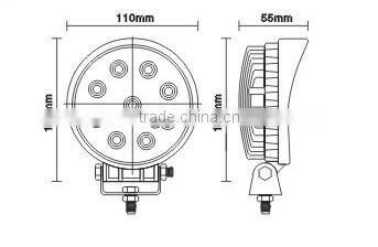 27W LED Work Light, Auto LED Offroad Light,LED Driving Light for trucks auto LED Working Lamp