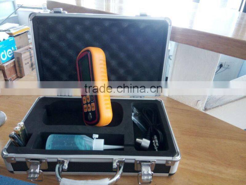 portable ultrasonic thickness gages for plastic steel materials