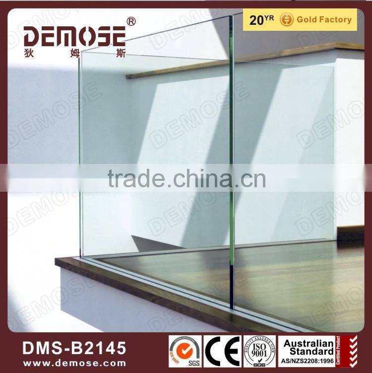 fence supplies side mount railing stainless steel u profile