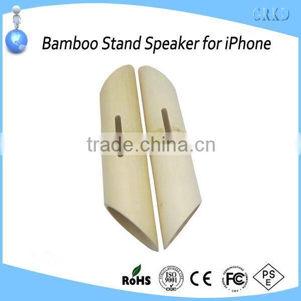 for iPhone original natural bamboo portable speaker