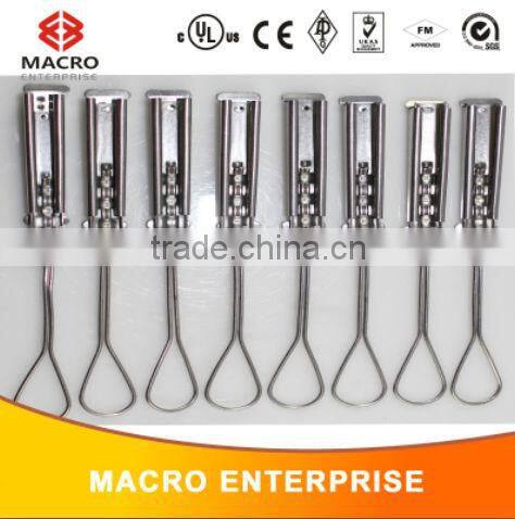 messengered coax cable drop wire clamp