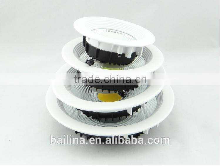 Dimmable cob led downlight 30W, aluminum led light downlight housing with CE&ROHS
