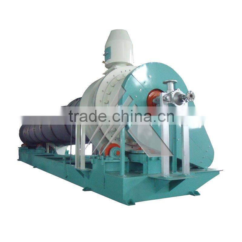 Rotary drying machinery for floating fish feed