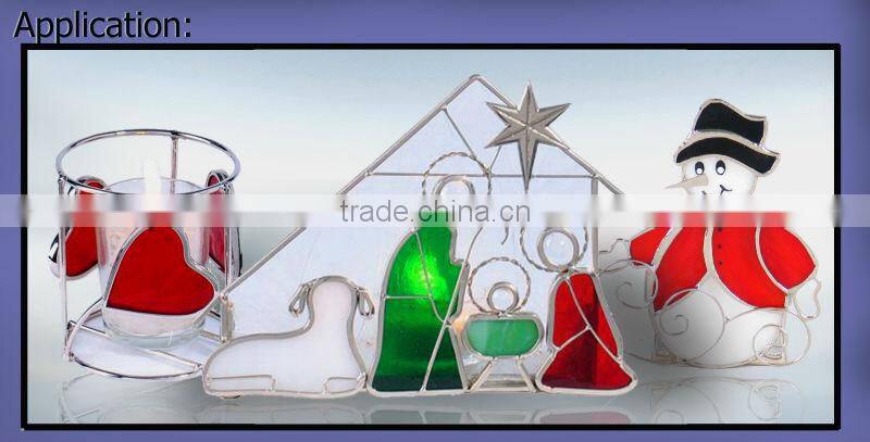 MX040019 china wholesale tiffany style stained glass voltive